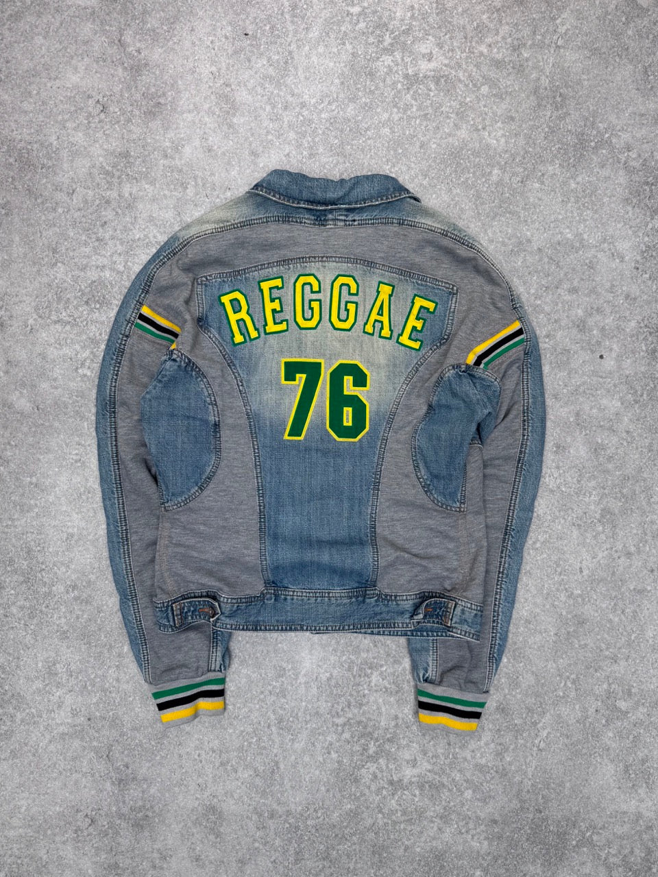 D&G 'Reggae 76' Denim Hooded Jacket