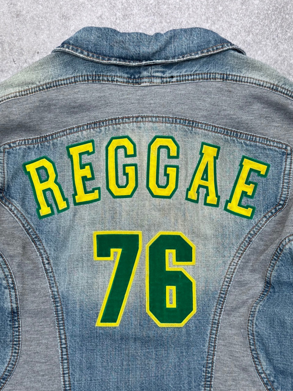 D&G 'Reggae 76' Denim Hooded Jacket