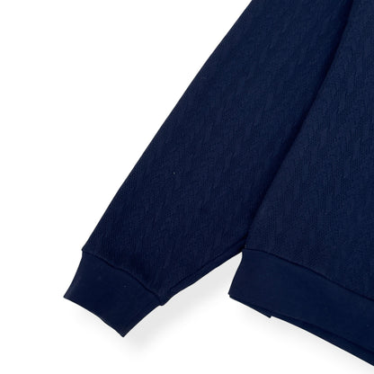 KITH X NEW YORK YANKEES CABLE FLEECE NELSON SWEATSHIRT NAVY L | Large, Navy