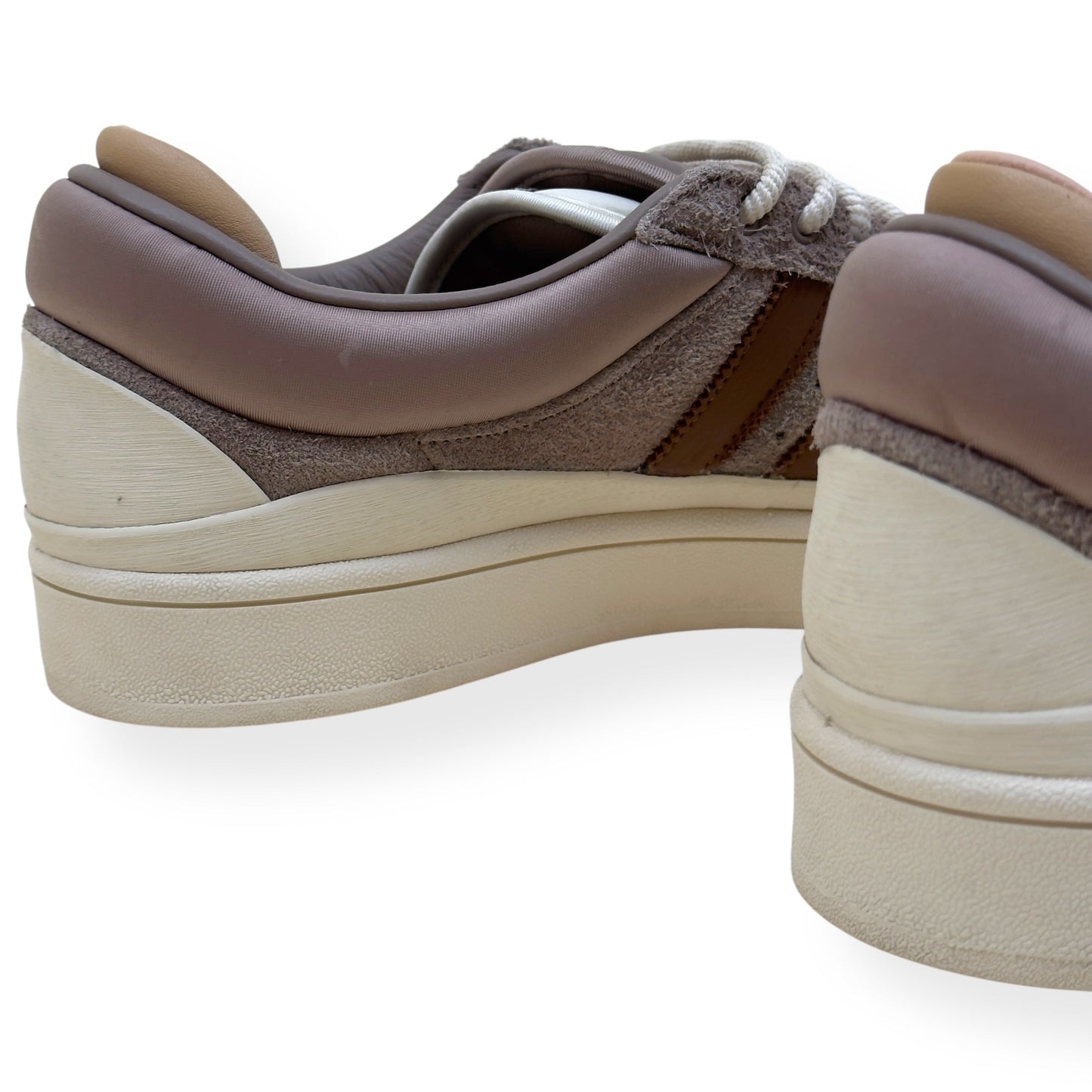 ADIDAS X BAD BUNNY CAMPUS LACE-UP SNEAKER BROWN UK10.5 | UK 10.5, Brown
