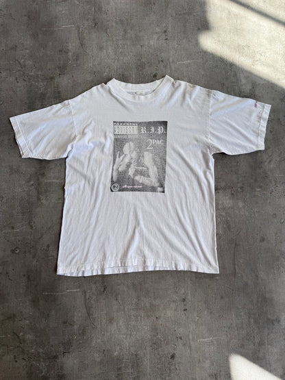 90s Tupac Singlestitch Graphic Tee