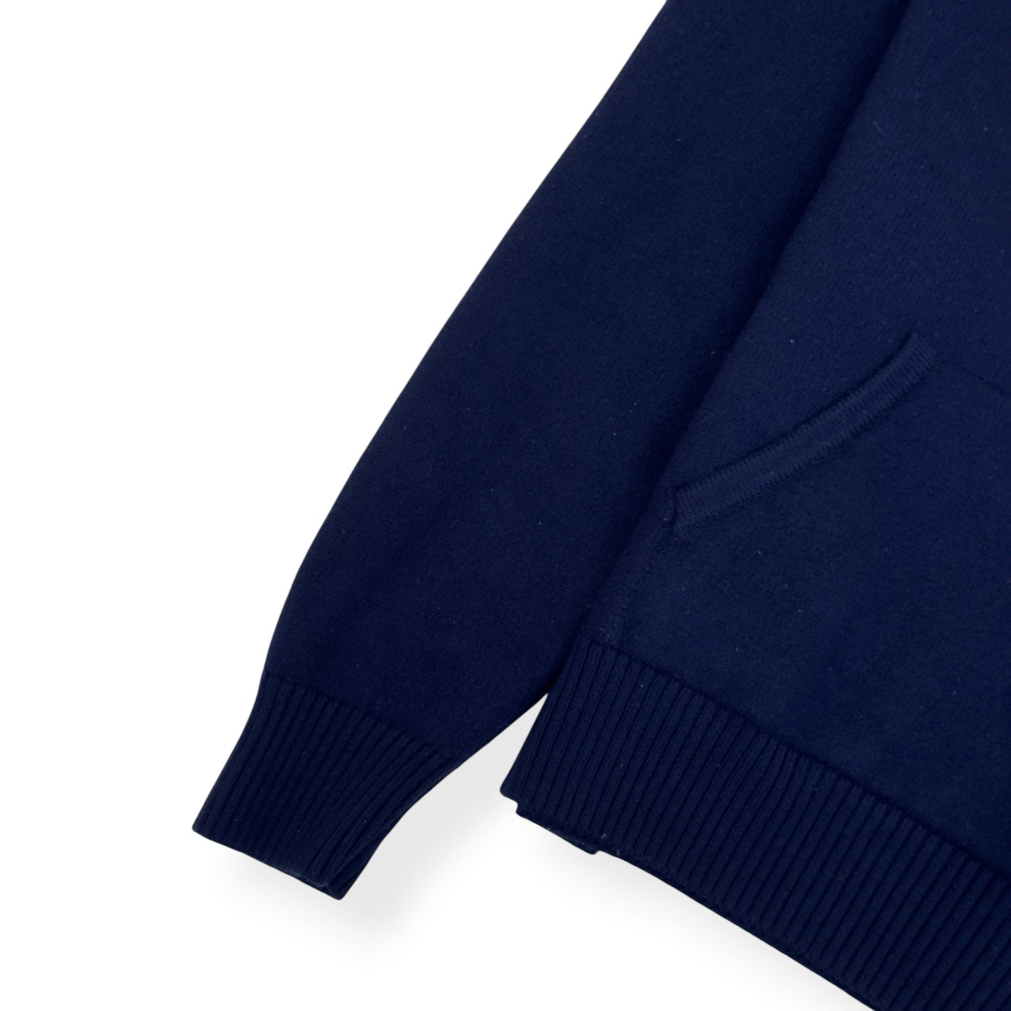 AMI PARIS A HEART KNITTED HOODIE NAVY L | Large, Navy
