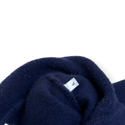 AMI PARIS A HEART KNITTED HOODIE NAVY L | Large, Navy