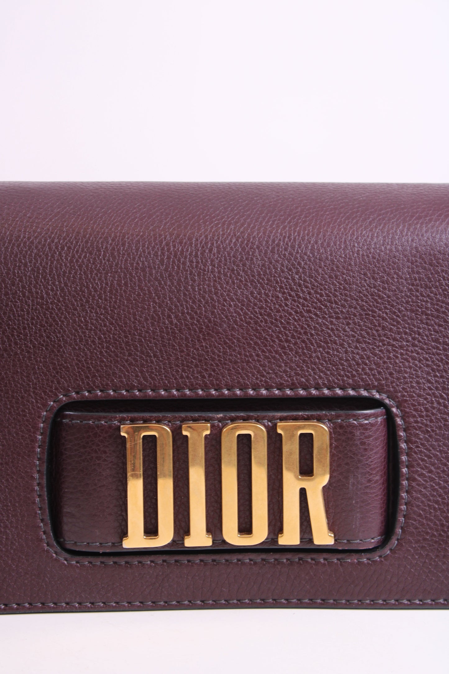 Christian Dior Dio(r)evolution Flap Bag Burgundy | O/S, Burgundy