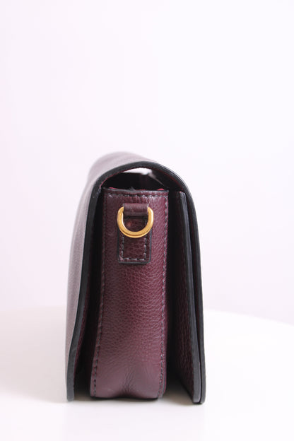 Christian Dior Dio(r)evolution Flap Bag Burgundy | O/S, Burgundy