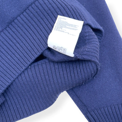 AMI PARIS A HEART KNITTED HOODIE NAVY L | Large, Navy