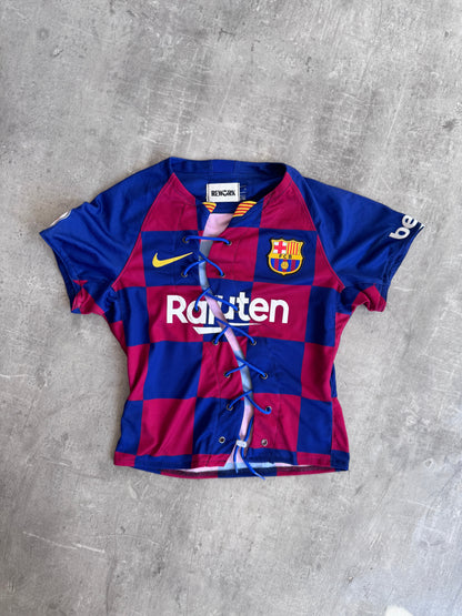 VT Rework : FC Barcelona Lace Up Tee