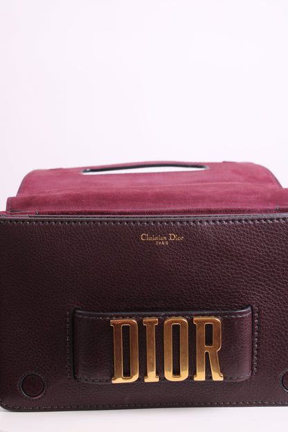 Christian Dior Dio(r)evolution Flap Bag Burgundy | O/S, Burgundy