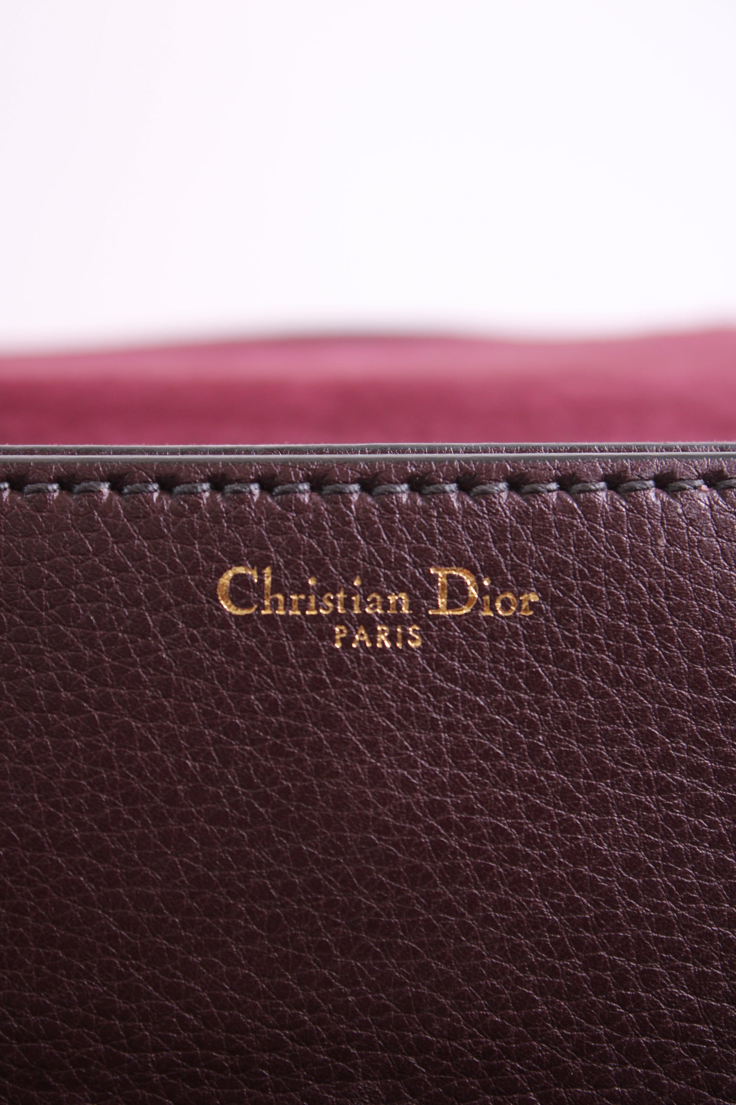 Christian Dior Dio(r)evolution Flap Bag Burgundy | O/S, Burgundy
