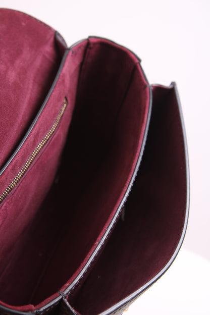 Christian Dior Dio(r)evolution Flap Bag Burgundy | O/S, Burgundy