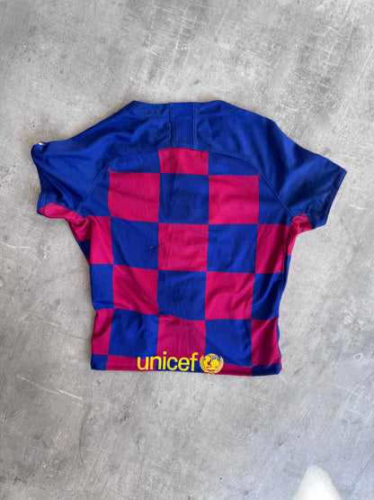 VT Rework : FC Barcelona Lace Up Tee
