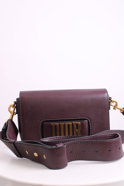 Christian Dior Dio(r)evolution Flap Bag Burgundy | O/S, Burgundy
