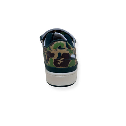 ADIDAS X BAPE FORUM 84 LOW  ‘30TH ANNIVERSARY’ SNEAKER GREEN UK10.5 | UK 10.5, Green