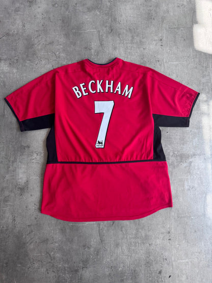 2002/04 Manchester United x Nike 'Beckham 7' Home Football Shirt