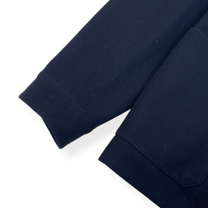 ZEGNA JERSEYWEAR WOOL / COTTON CHORE JACKET BLACK 54 / XL | XL, Black