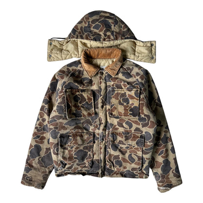 Duxbak Hooded Camouflage Hunting Jacket