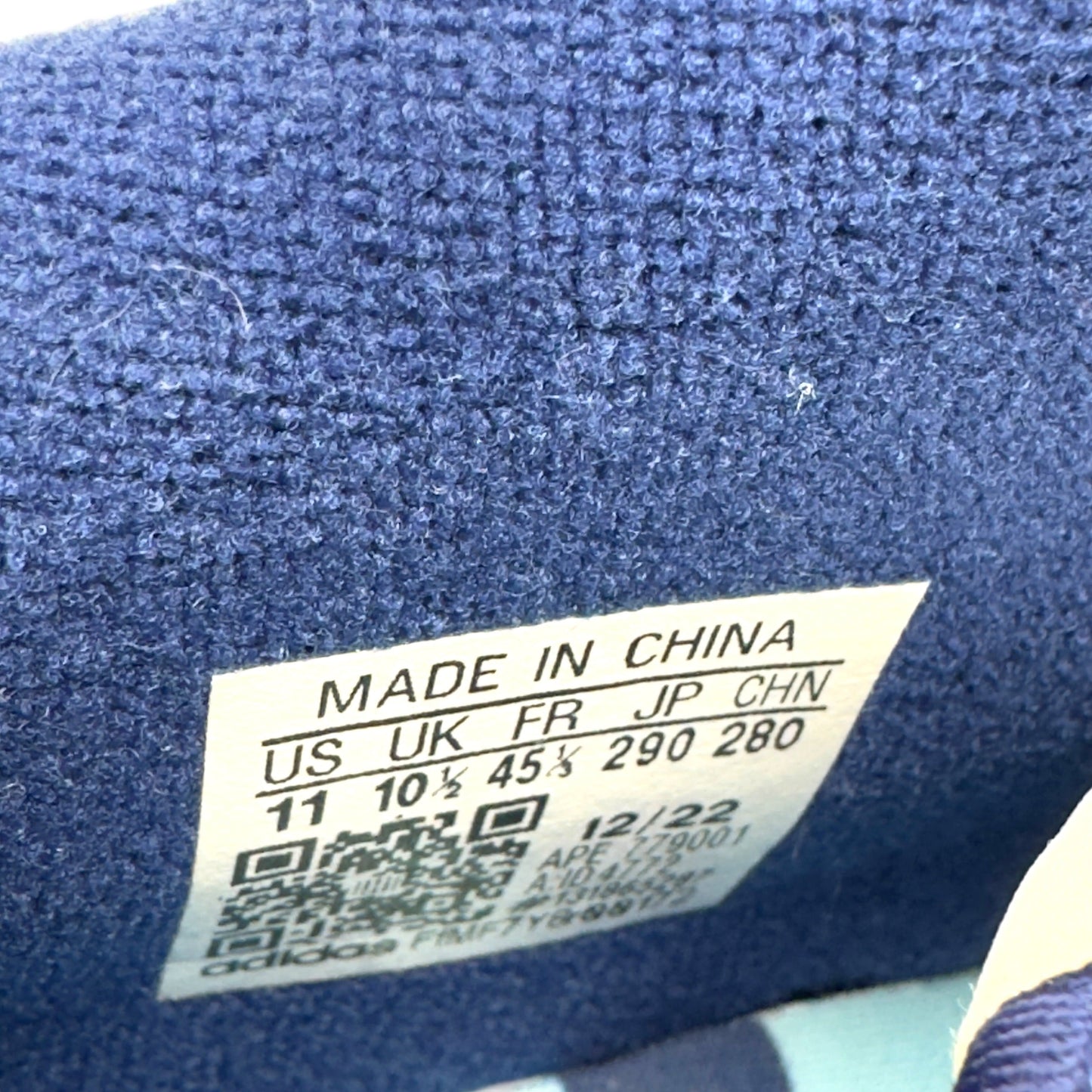 ADIDAS X BAPE FORUM 84 LOW  ‘30TH ANNIVERSARY’ SNEAKER BLUE UK10.5 | UK 10.5, Blue