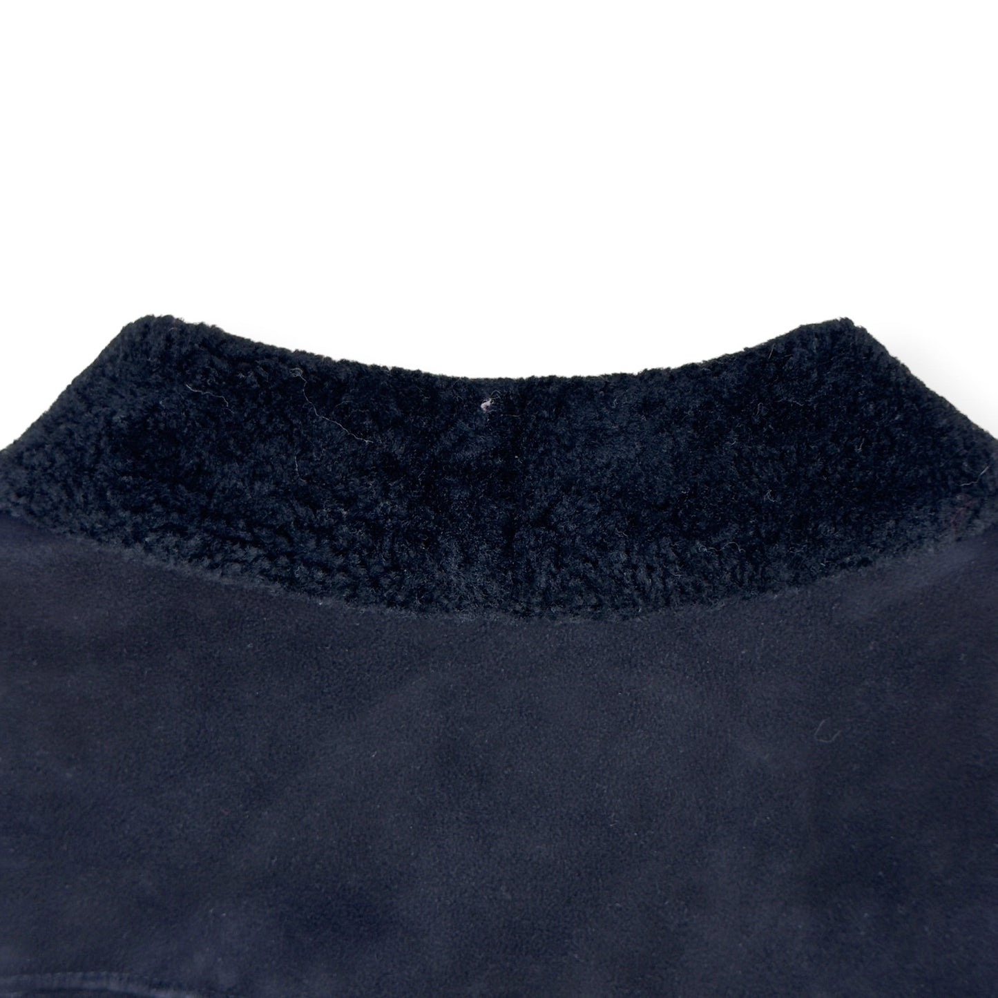 SCOTCH & SODA SHEARLING LEATHER BIKER JACKET BLACK M | Medium, Black