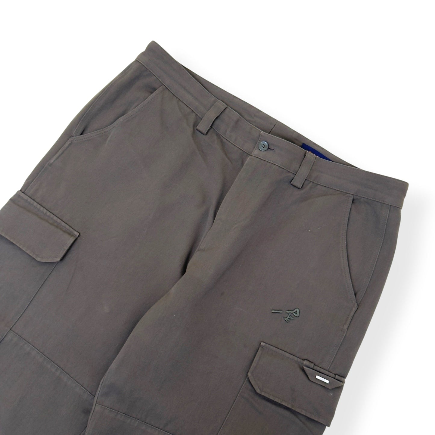 LOUIS VUITTON LVSE PANELLED CARGO TROUSERS KHAKI 44 / L | Large, Khaki