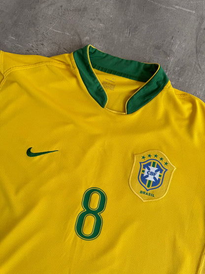 2006/08 Brazil x Nike 'Kaká 8' Home Football Shirt