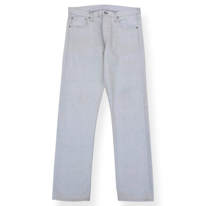 ACNE STUDIOS STRAIGHT LEG JEANS STONE W34 / L | Large, Light Blue