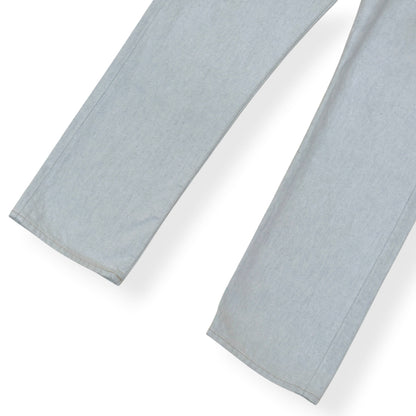 ACNE STUDIOS STRAIGHT LEG JEANS STONE W34 / L | Large, Light Blue