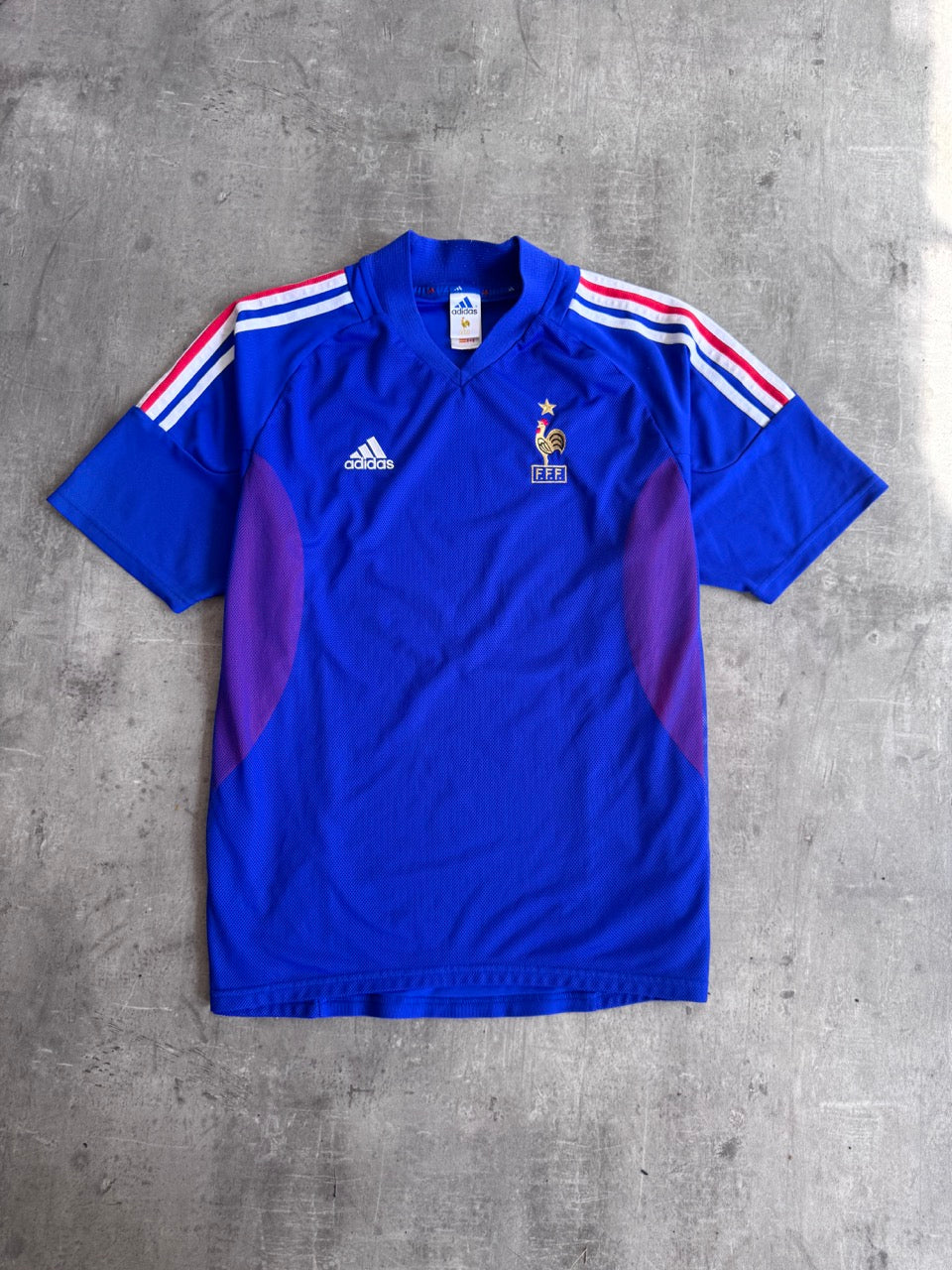 2002 France x Adidas National Team Signed Football Shirt