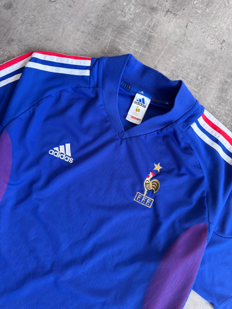 2002 France x Adidas National Team Signed Football Shirt