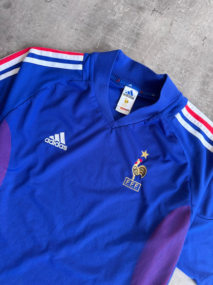 2002 France x Adidas National Team Signed Football Shirt