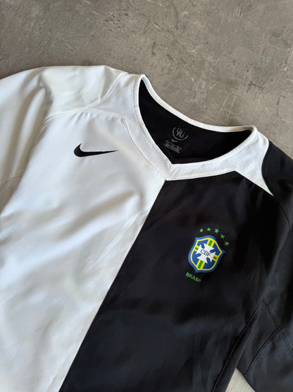 2004/05 Brazil x Nike 'Kaká 8' Anti Racism Football Shirt