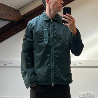 Stone Island Blue Nylon Metal Econyl Primaloft TC Overshirt Jacket AW22 - BNWT | Large, Blue