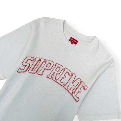 SUPREME SKETCHED ARC LOGO T-SHIRT WHITE / RED M | Medium, Red