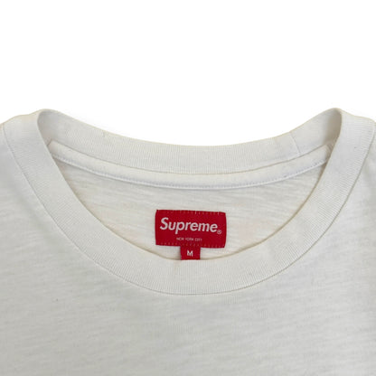 SUPREME SKETCHED ARC LOGO T-SHIRT WHITE / RED M | Medium, Red
