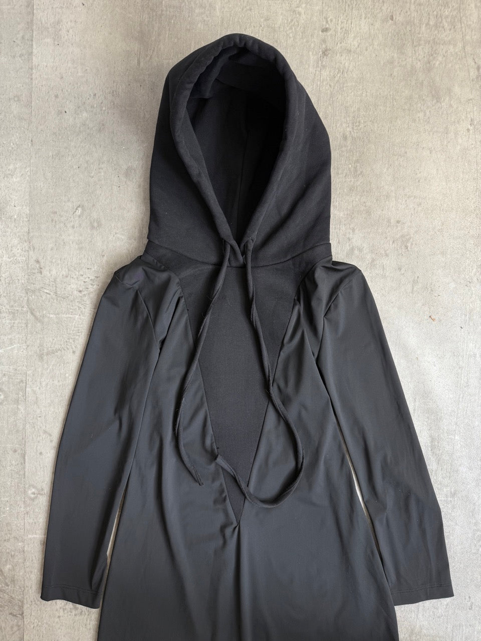 Maison Margiela 6 Black Hoodie Dress SC: 5782