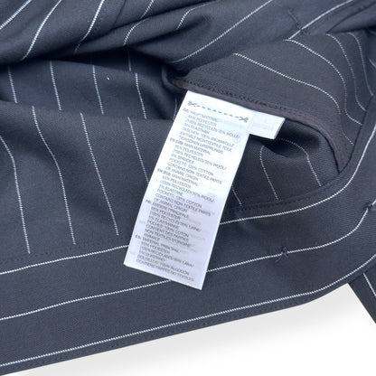ADIDAS Y-3 REFINED WOOL UT BLOUSON JACKET BLACK / WHITE L | Large, Black
