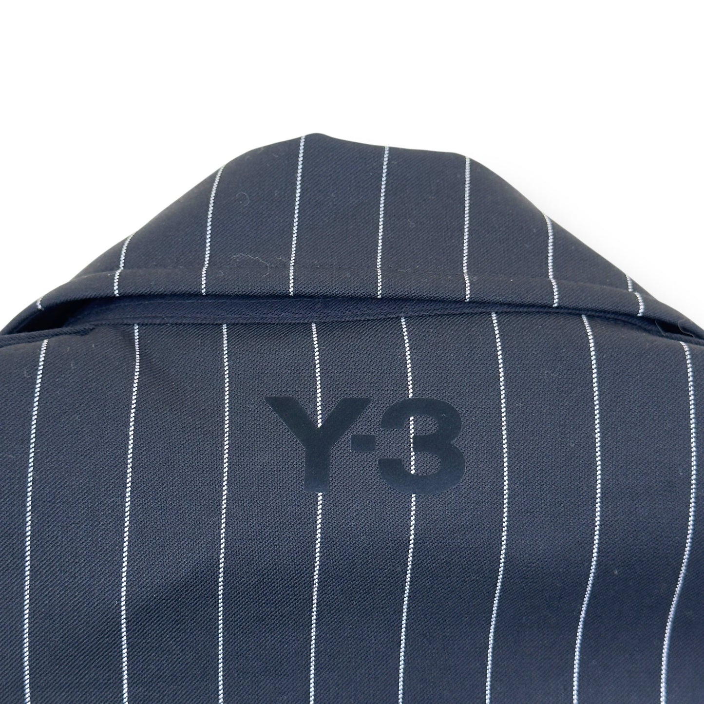 ADIDAS Y-3 REFINED WOOL UT BLOUSON JACKET BLACK / WHITE L | Large, Black