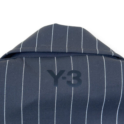 ADIDAS Y-3 REFINED WOOL UT BLOUSON JACKET BLACK / WHITE L | Large, Black