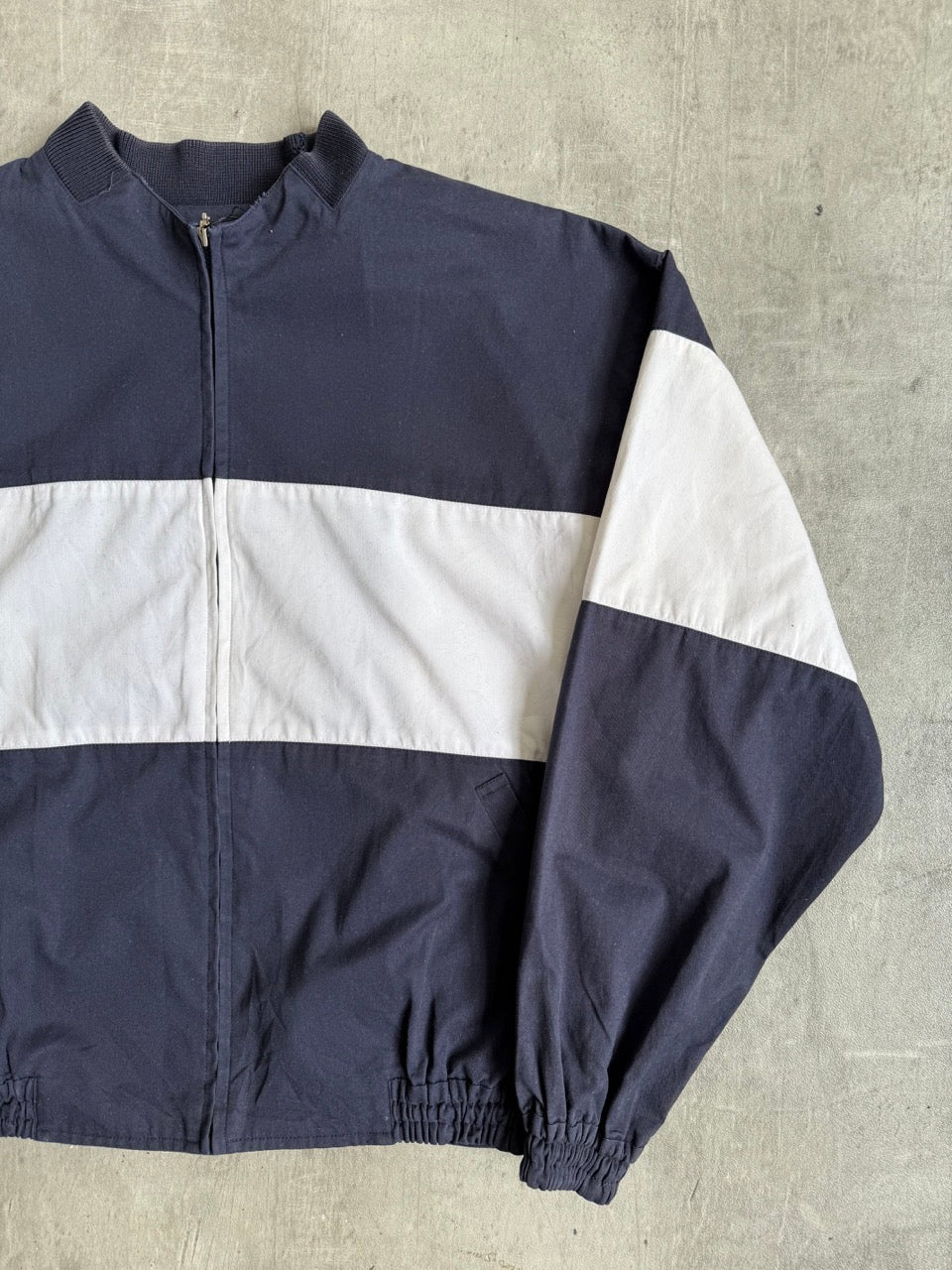 Christian Dior Two Tone Stripe Bomber