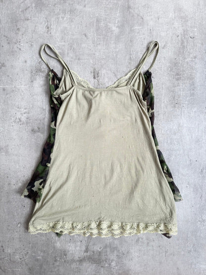 Camo Layered Cami Top