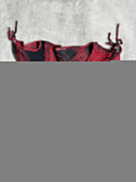 Asymmetrical Off the Shoulder Mesh Top