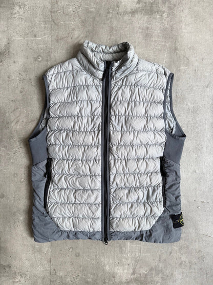 A/W 2017 Stone Island Grey Padded Gilet