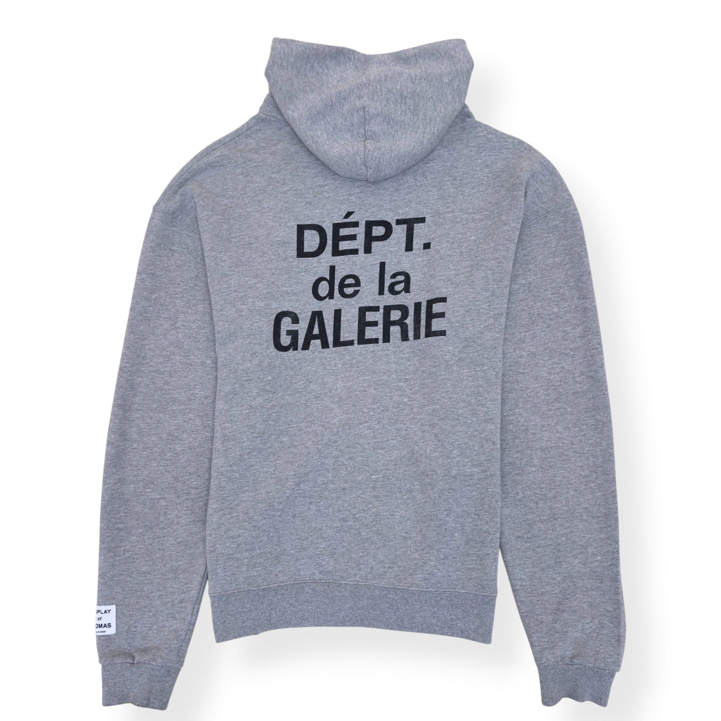 GALLERY DEPT. DEPT DE LA GALERIE ZIP-UP HOODIE GREY L | Large, Grey