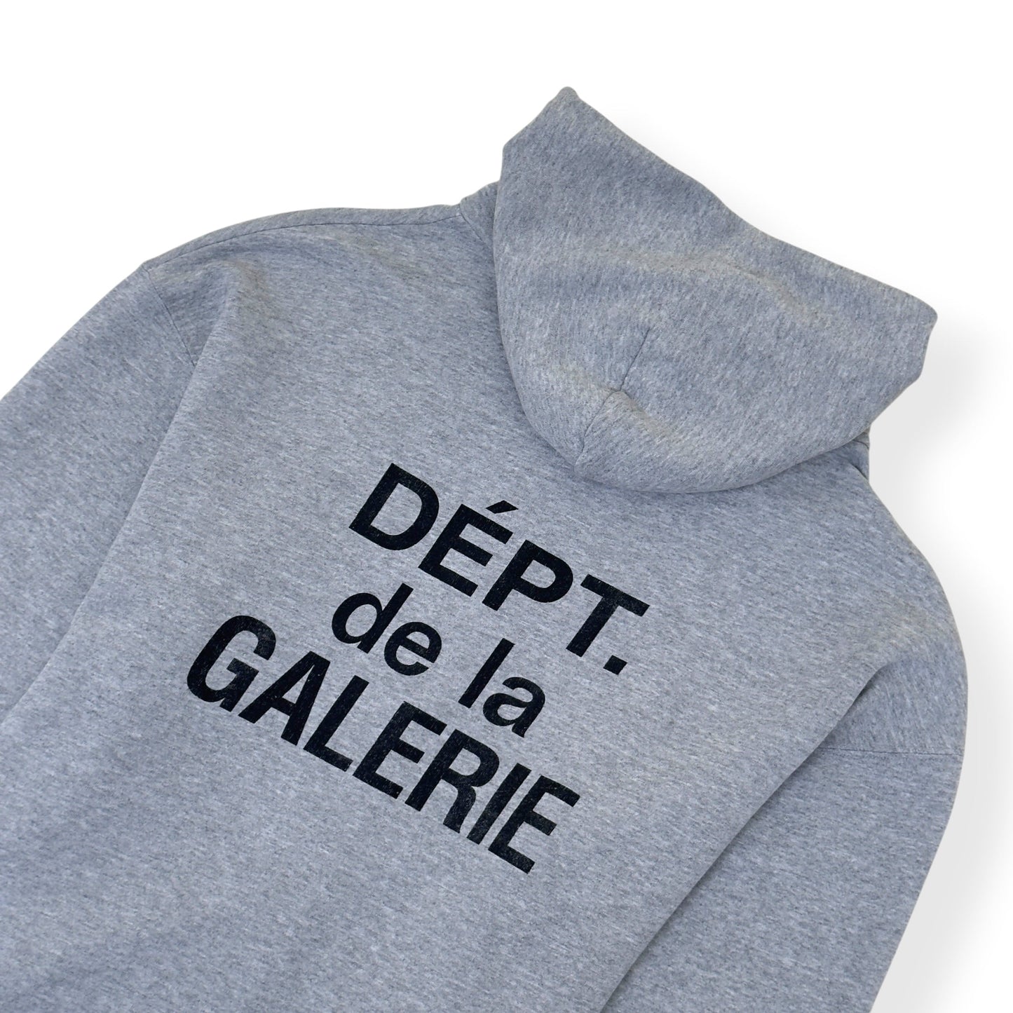 GALLERY DEPT. DEPT DE LA GALERIE ZIP-UP HOODIE GREY L | Large, Grey