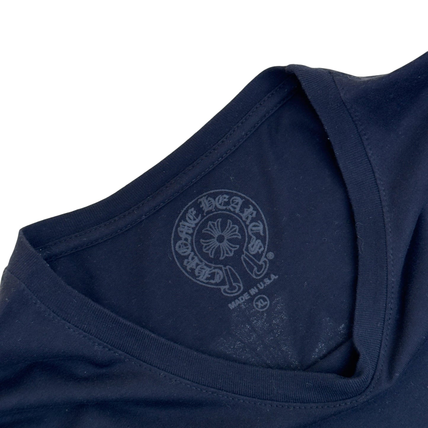 CHROME HEARTS CROSS LOGO LONG-SLEEVE T-SHIRT BLACK / MULTICOLOUR XL | XL, Black