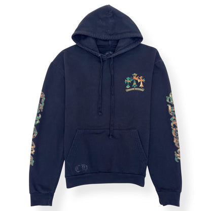 CHROME HEARTS HORSESHOE CROSS HOODIE BLACK / CAMO L | Large, Black