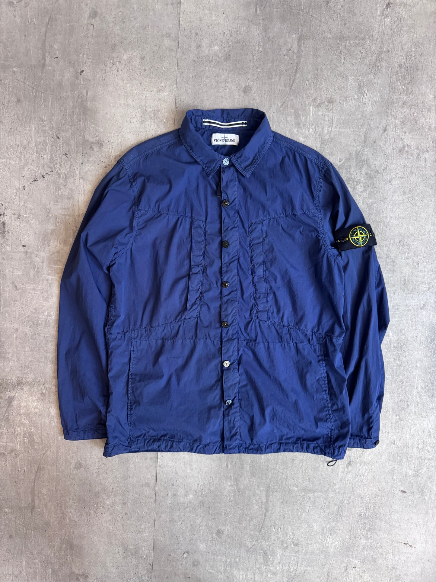 S/S 2012 Stone Island Navy Lightweight Pocket Overshirt
