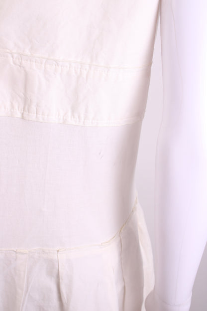 Marni S/S V Neck Dress White 10 | O/S, Red