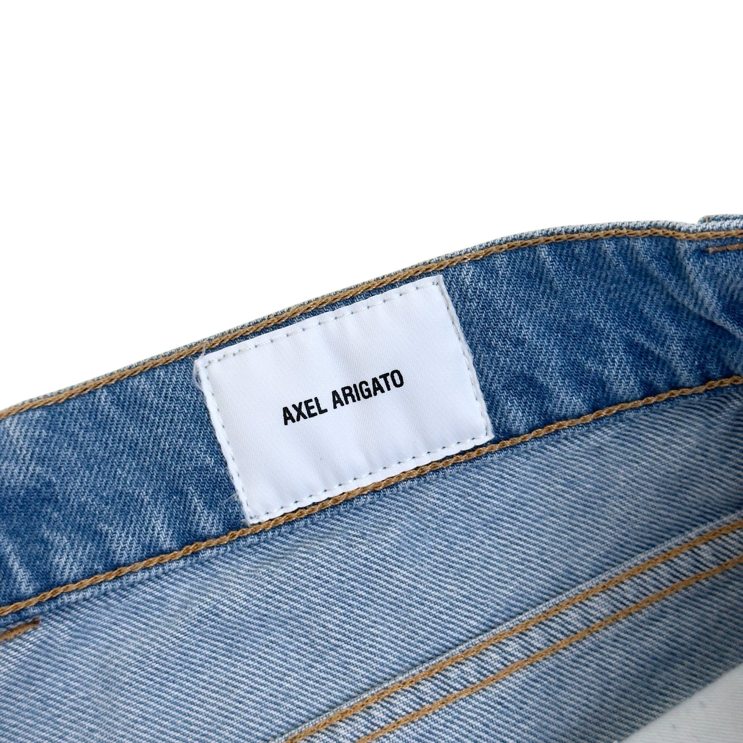 AXEL ARIGATO MILES MONOGRAM DENIM SHORTS BLUE W32 / M | Medium, Blue