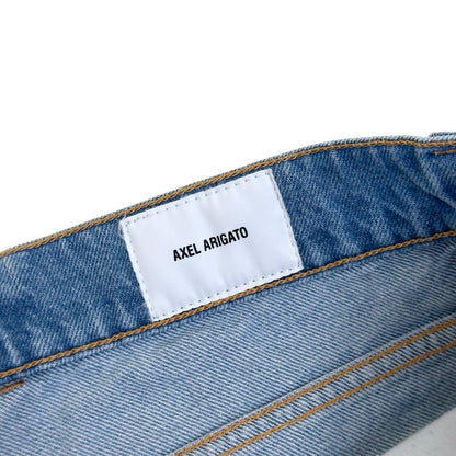 AXEL ARIGATO MILES MONOGRAM DENIM SHORTS BLUE W32 / M | Medium, Blue