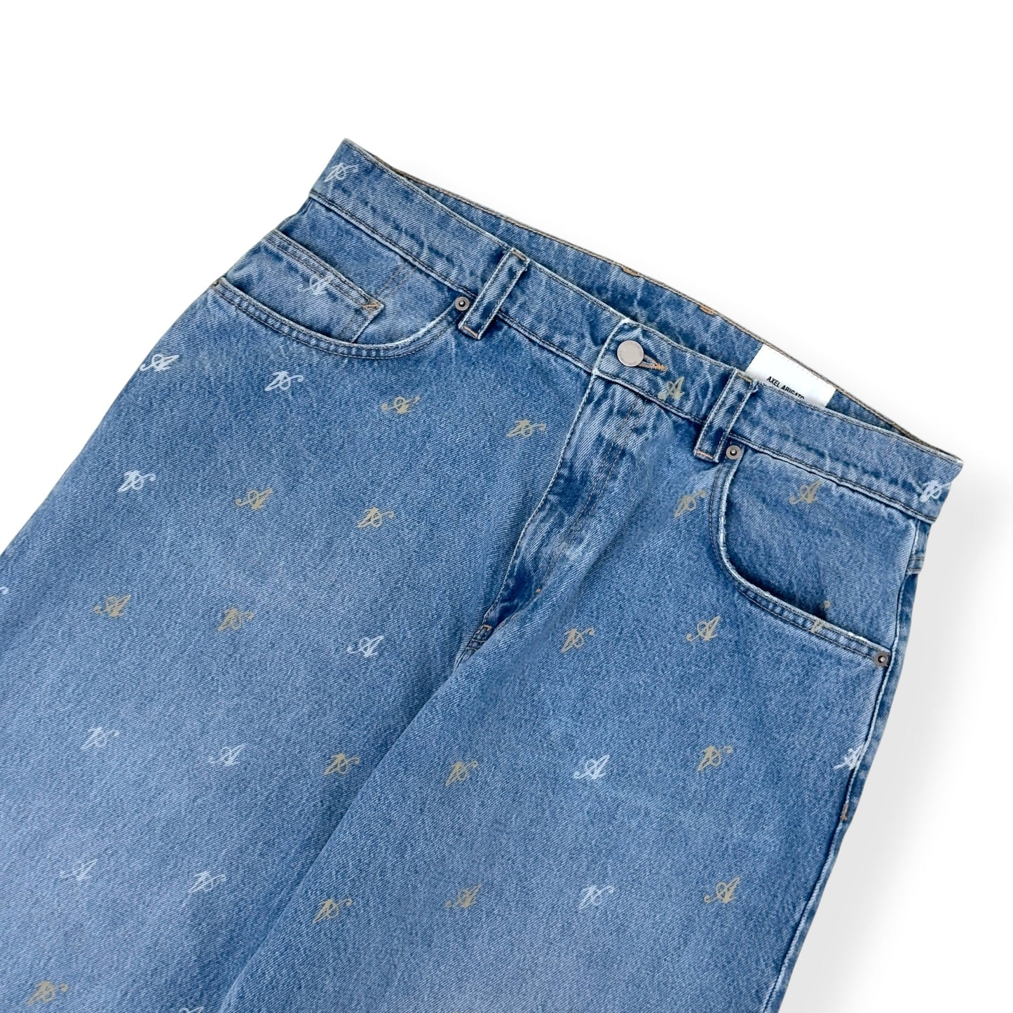 AXEL ARIGATO PLAY RELAXED FIT DENIM JEANS BLUE W32 / M | Medium, Blue